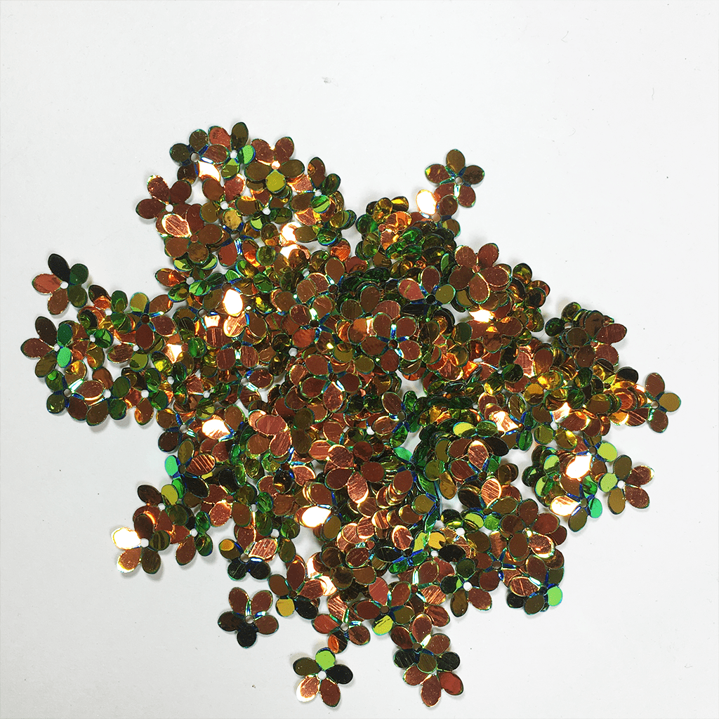 Flower Design Sequence Shiny Sequin for Brooches Design (10Grams)