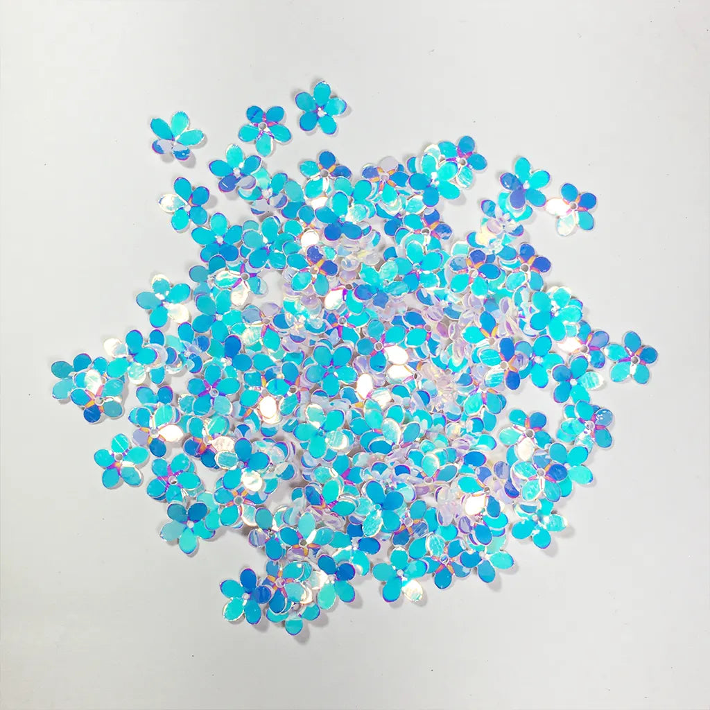 Flower Design Sequence Shiny Sequin for Brooches Design (10Grams)