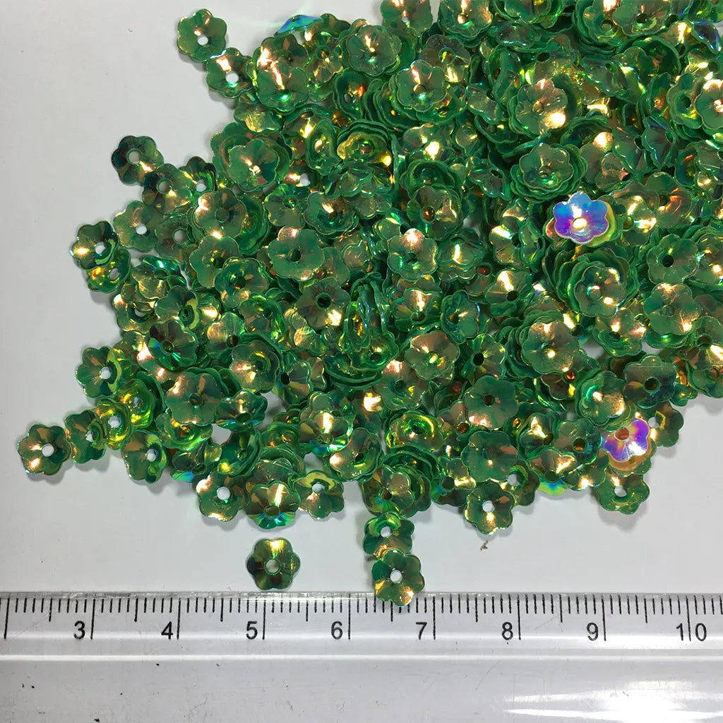 Flower Cup Sequins 6mm 10grams