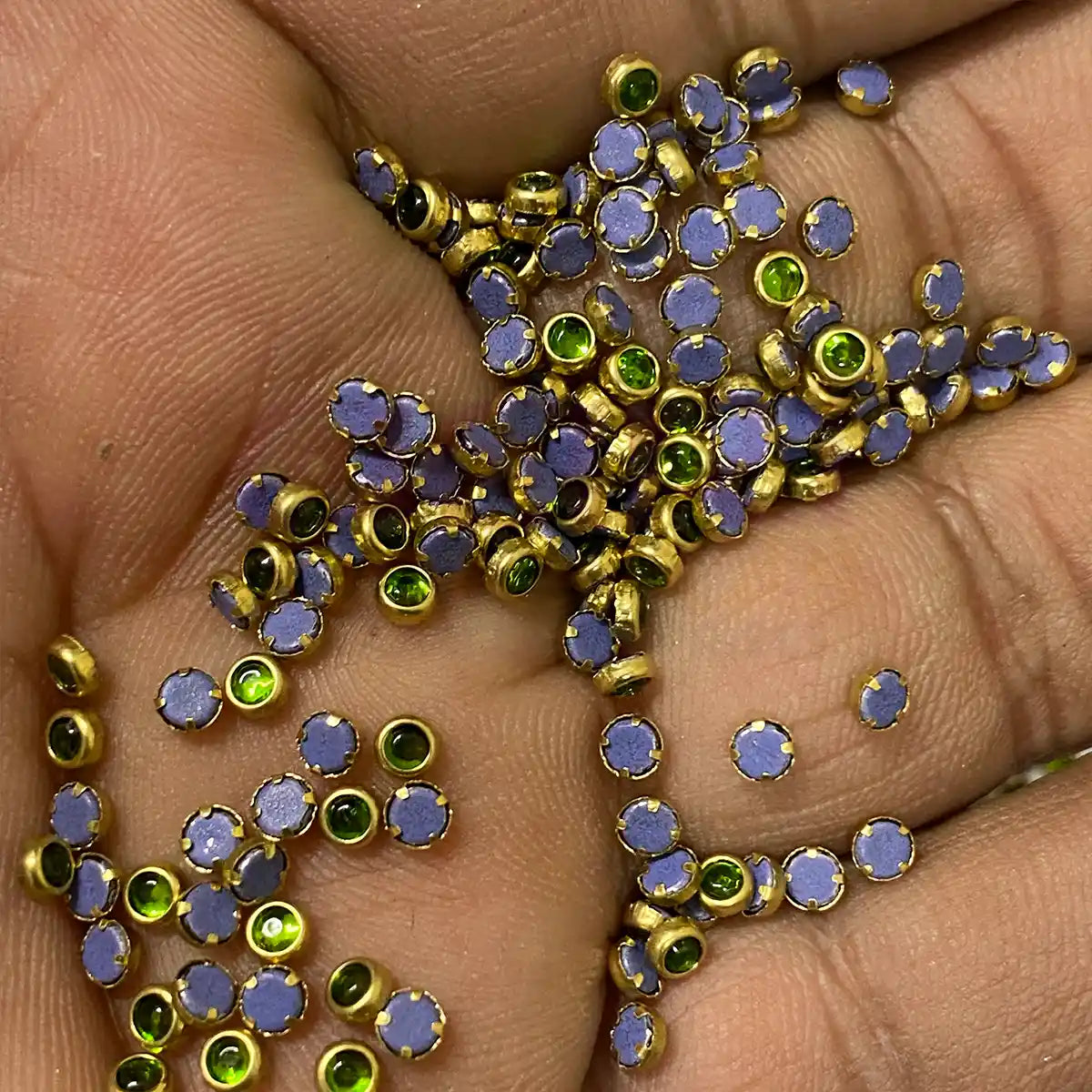 3MM Kundan Stones – Pack of 20 Grams
