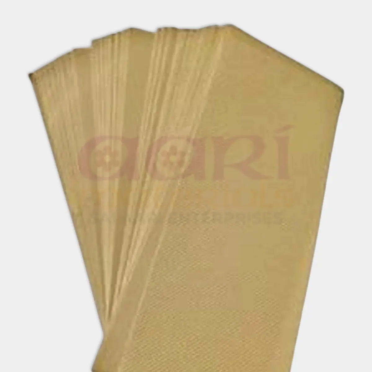 Fabric Smooth Waxing Or Wax Strips 120 GSM 2pieces Brown Color
