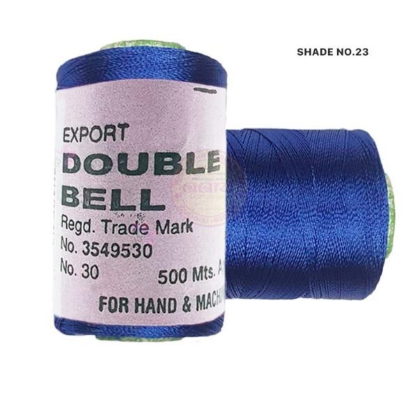 Double Bell Silk Thread for Embroidery - 1pc Color Shades No.23