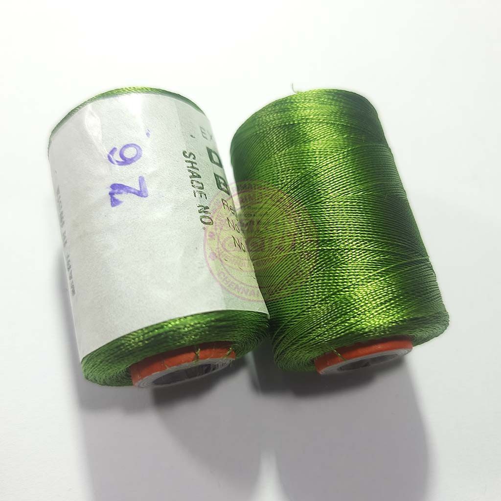 shop Double Bell Silk Threads, Jaya Emporium, Embroidery Threads, Jewel  Making Threads, machine embroidery thread