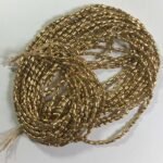 Drop Shape Beads 3MM Color Gold or Dull Gold 1Bunch