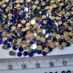 Kundan Stones Round Shape (4mm) crystal cut edges 10grams - Image 8