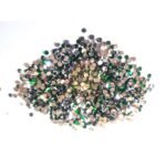 Kundan Stones Round Shape (4mm) crystal cut edges 10grams - Image 5