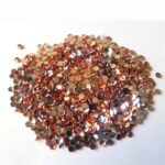 Kundan Stones Round Shape (4mm) crystal cut edges 10grams - Image 14