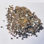 Kundan Stones Round Shape (4mm) crystal cut edges 10grams - Image 9