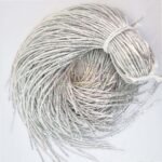 Nakshi Metallic Wire Shining Spring Zardoshi 1mm Color Silver  (15grams)