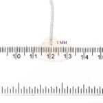 Nakshi Metallic Wire Shining Spring Zardoshi 1mm Color Silver  (15grams) - Image 2