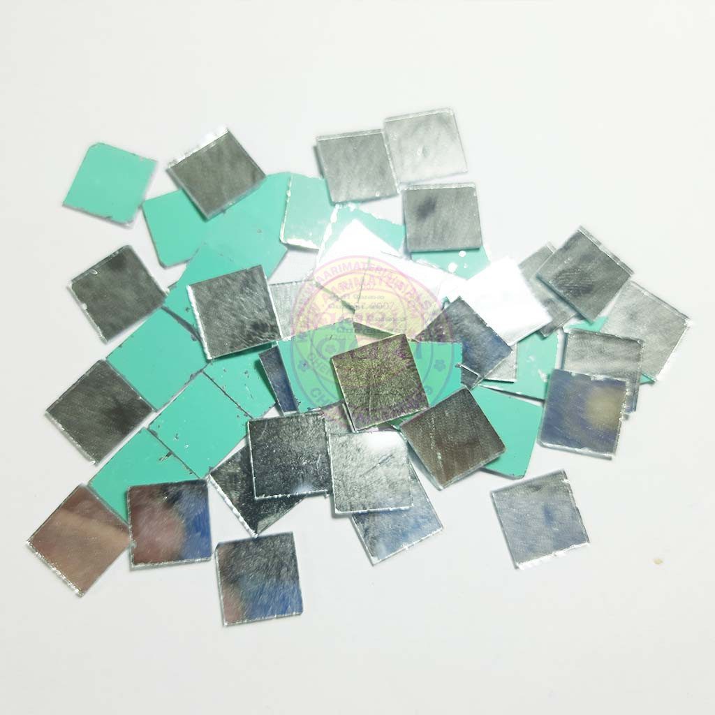 Glasso Square Glass Mirror 8mm 300 Pieces For Arts & Crafts Project Framing  Decoration Embroidery - Square Glass Mirror 8mm 300 Pieces For Arts &  Crafts Project Framing Decoration Embroidery . Buy