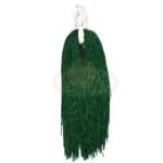 Zardosi or Dabka or French Metallic Wire for Aari work Smooth Finish 1mm Color Green (15grams)