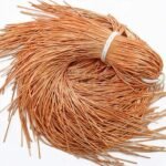 Zardosi/Dabka/French Metallic Wire Smooth Finish 1mm Copper Color (15grams)