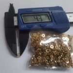 Chakri / Polo Rings / Jarkan Chakri 4mm Gold Color (10Grams) - Image 2