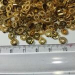 Chakri / Polo Rings / Jarkan Chakri 6mm Gold Color (10grams) - Image 2