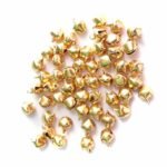 Jingle Bell Beads for Craft, Hanging Ghungroo Gold Color  (10grams)