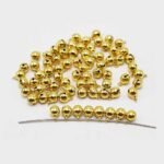 Jingle Bell Beads for Craft, Hanging Ghungroo Gold Color  (10grams) - Image 3