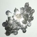 Lakshmi Coin/kasu for Aari Work- Silver Color 10grams