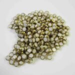 Ceramic Kundan Stone 4MM (20grams) Round Shape White Color