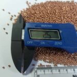 (Purnima Brand) Seed or Sugar Beads in Copper Color 10-0 2mm 450 Grams Full Pack - Image 2