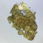 Lakshmi Coin or Kasu Samll Size With Hook (10grams)