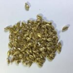 Glass Crystal Stone With Flower Catcher On Sew Gold Color 10X6MM 5Pieces