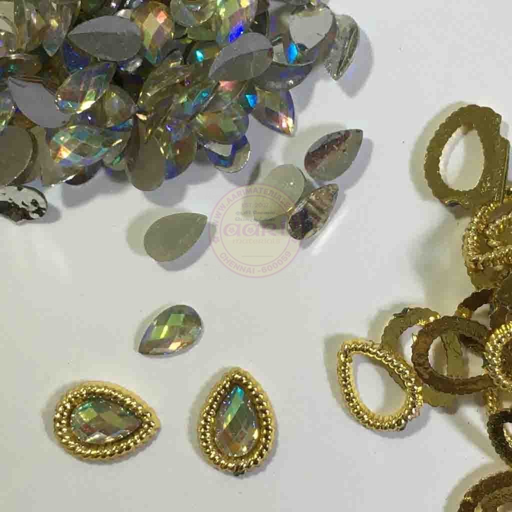 kundan stones for embroidery near me