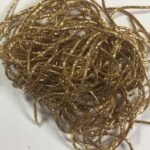 Nakshi Metallic Wire for Aari work Shining Spring Zardoshi 1mm Color Antique Gold (15grams)