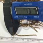 Nakshi Metallic Wire for Aari work Shining Spring Zardoshi 1mm Color Antique Gold (15grams) - Image 2