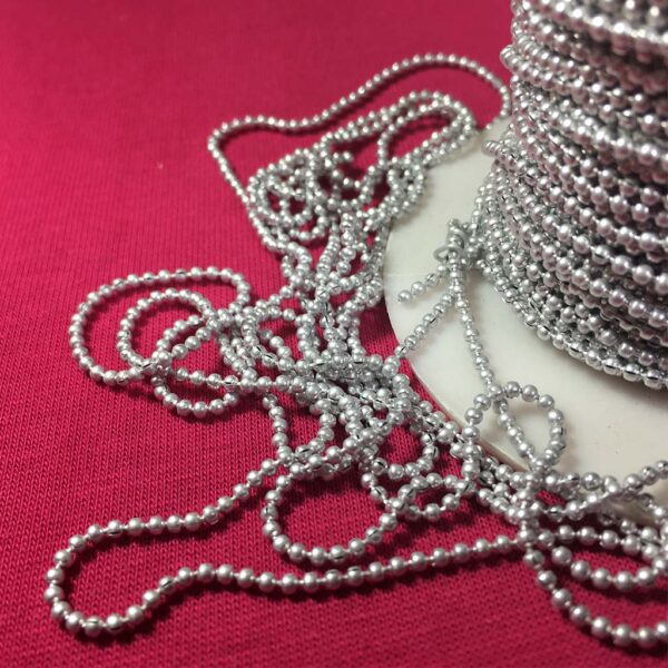 Sterling Silver Ball Bead Necklace 8mm Ball Bead Necklace Silver Pearl Bead  Necklace Silver Womens Necklace Big Silver Ball Necklace Kyperco - Etsy