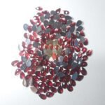 Kundan Stone Thilak  or Teardrop Shape 8X5mm Red Color (10grams)