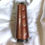 KASAB CONE or Embroidery Zari Thread Copper Color 1Pc