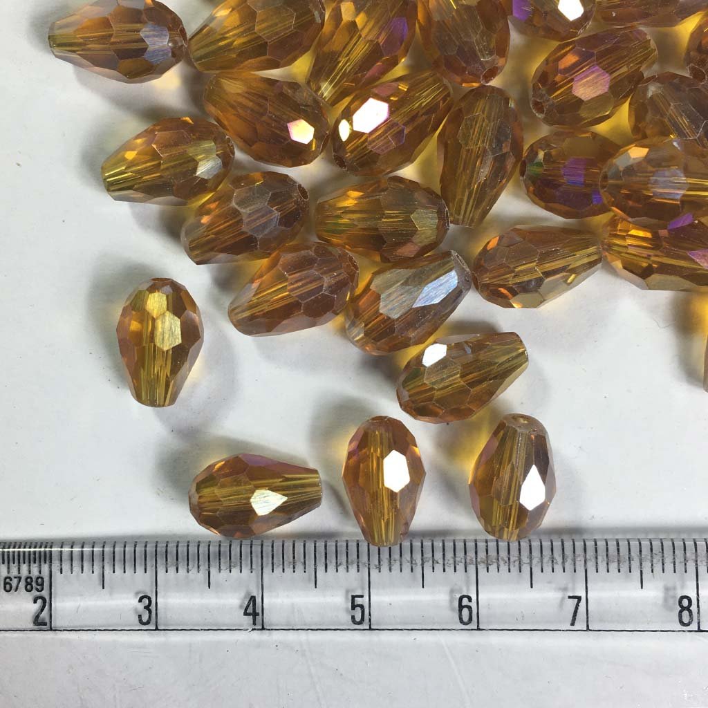 Gold 2025 crystal beads