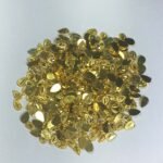 Gold Color Stone 8mm x 5mm 10grams