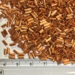 Cut Beads or Tube Beads (4mm) Copper Color (25grams) - Image 2