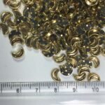 Crescent or Moon Shape Framed Kundan Stone Gold Color (20 grams) - Image 2