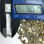 S-Shape Framed Kundan Stone White Color 8x4mm (20 grams) - Image 4