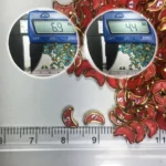 Crescent or Moon Shape Framed Kundan Stone 6x4mm (10 grams) - Image 7