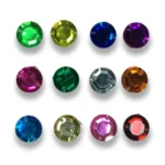 Kundan Stone Round Shape 10mm (10grams)