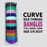 Plastic Bangles Curve Type 2-0 2cut 1Box