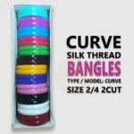 Plastic Bangles Curve Type 2-4 2cut 1Box