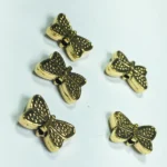 Butterfly Charms 10x6x3MM Gold Color (1pc)