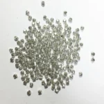 Crystal Silver Color Rhinestones Sliver Base Sewing Claw 3mm Round Shape (10grams)