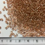 Glass Seed or Sugar Beads 2mm  Color Copper Shade (25grams) - Image 2