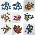 Kundan Clip Stone 14MMx10MM Drop or Thilagam Shape (1 Piece)