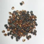 Kundan Stone Flat Back Framed Drop Shape 6mmX4mm Color Copper (25 Grams)