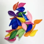 Multicolor Leaf for Brooch Materials