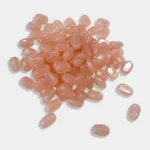 Tablet Bead Oval shape Peach Color (20grams) Size 10-7-4mm