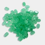 Tablet bead Oval shape Light Green Color (20grams) Size 10-7-4mm