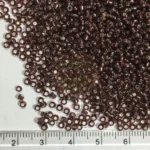 Glass Seed or Sugar Beads Size 2mm Wine Color (Astar Brand) 25 Grams - Image 2
